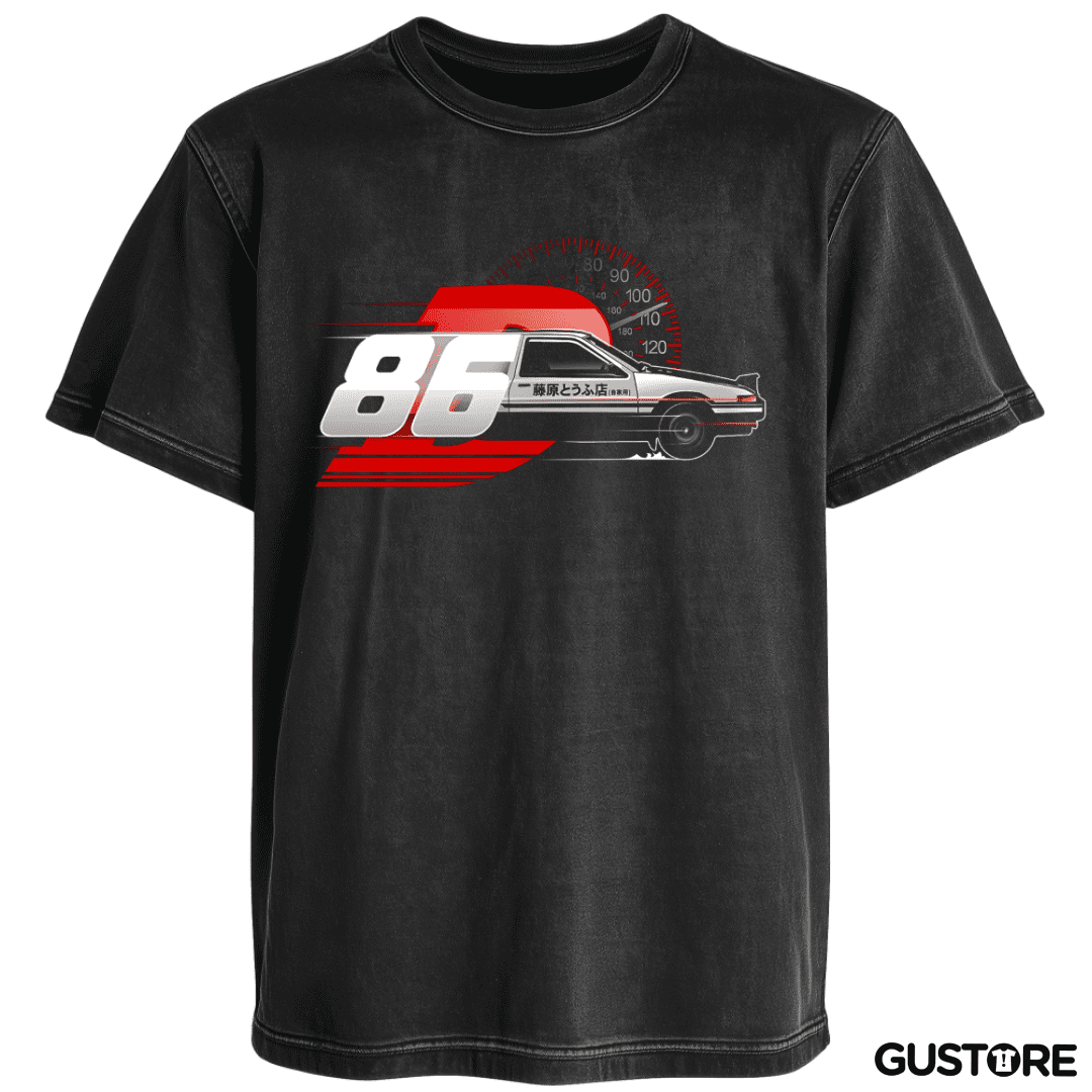 Polera desgastada Drift King
