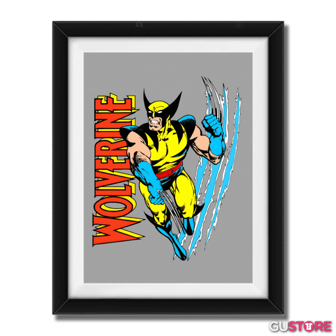 Cuadro decorativo Classic Wolverine