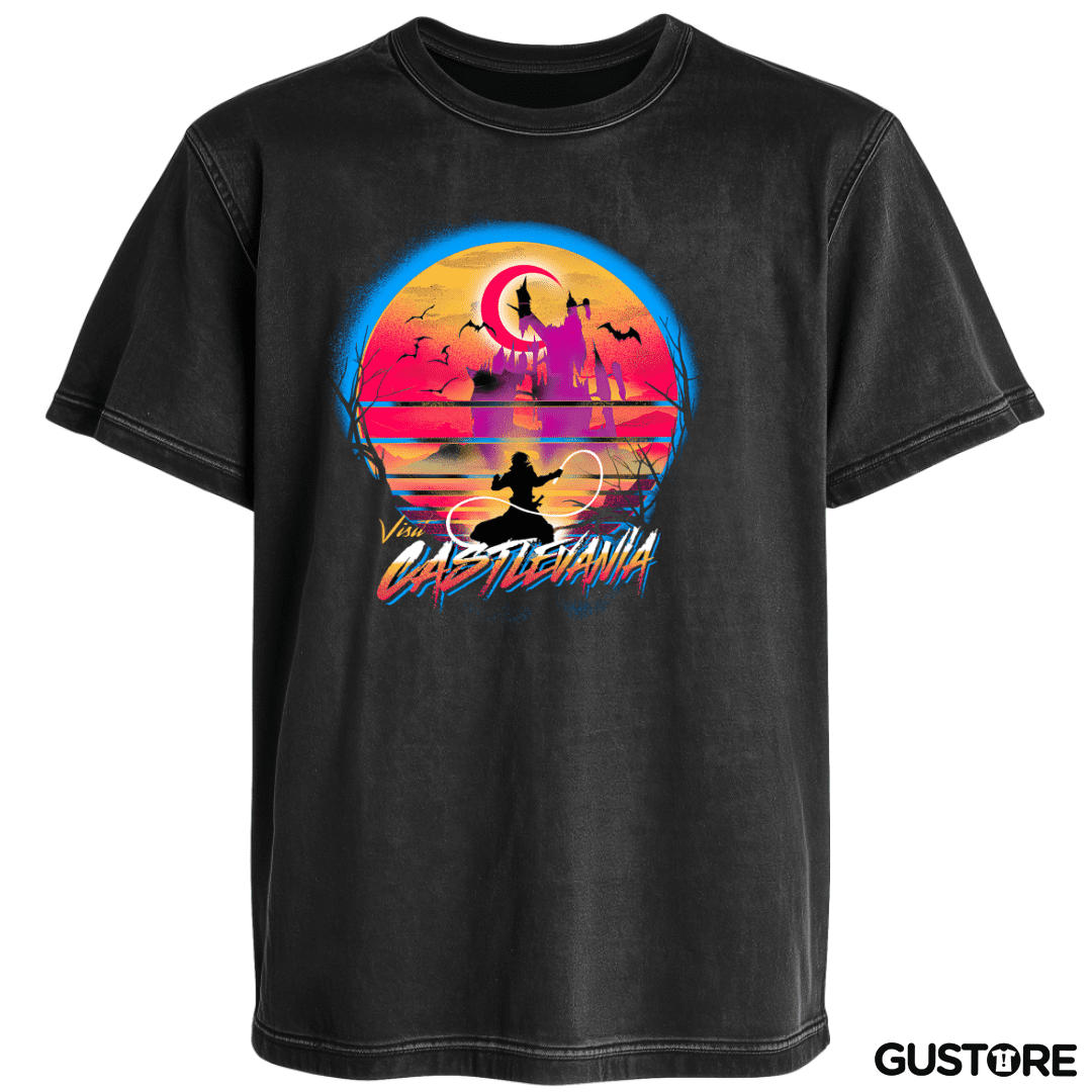 Polera desgastada Visit castlevania