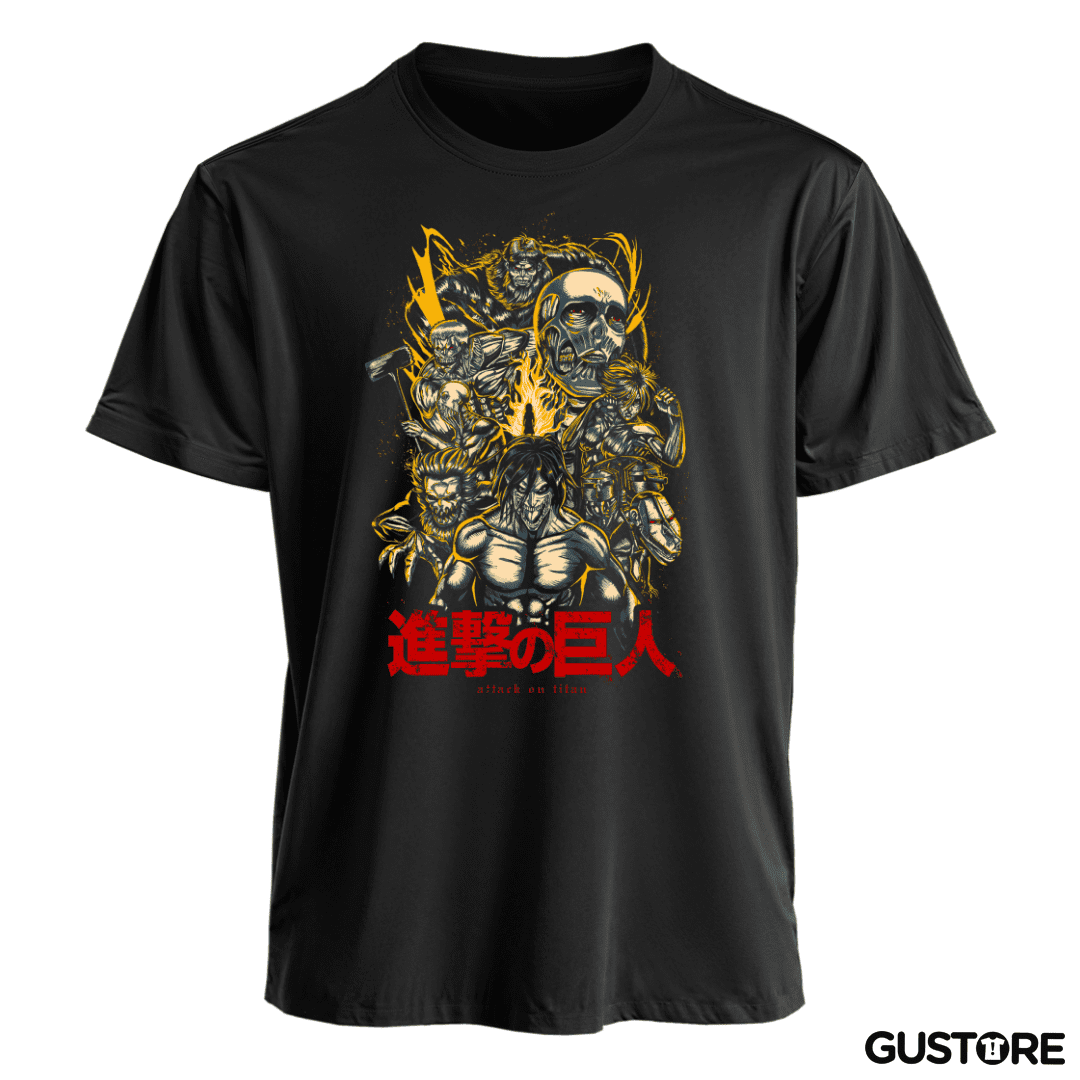 Polera Ataque de Titanes