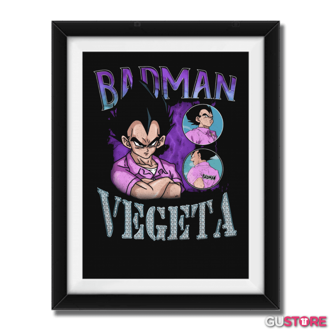 Cuadro decorativo Badman Vegeta