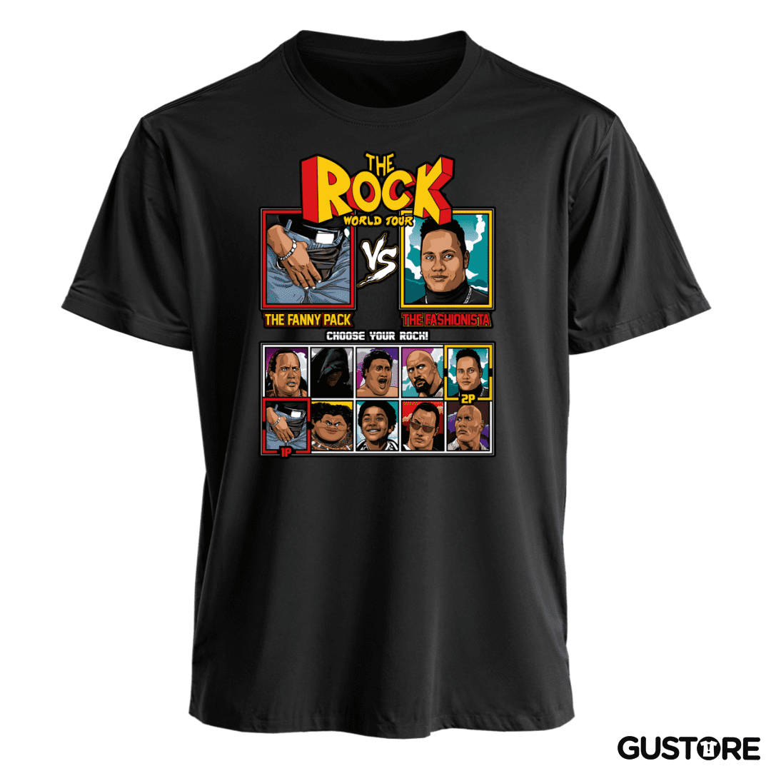 Polera The Rock Vs