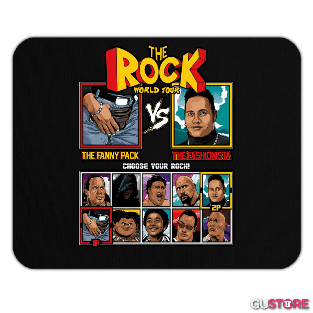 Mousepad The Rock Vs