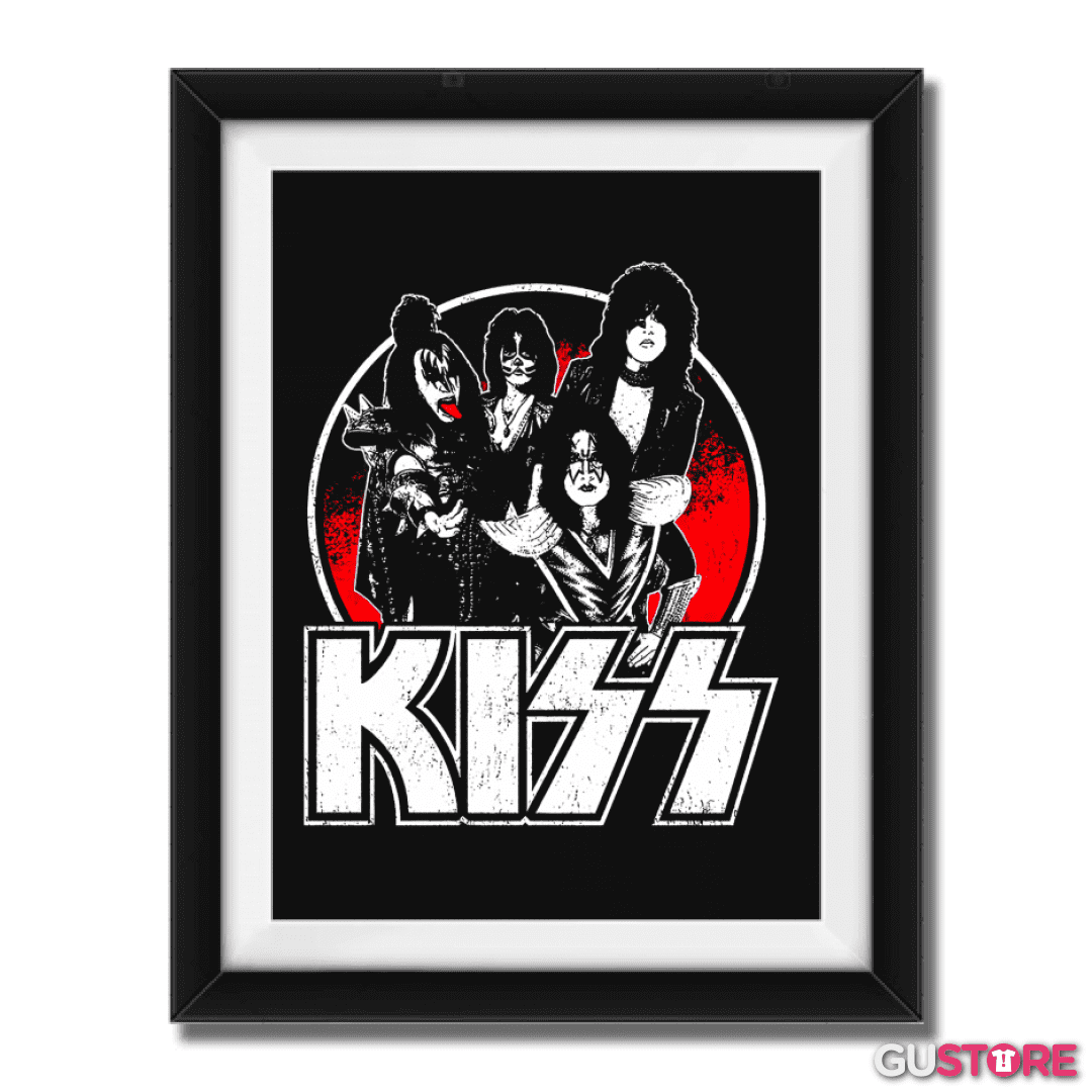 Cuadro decorativo Kiss 