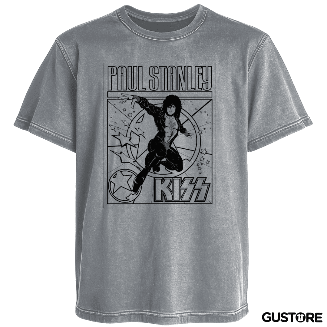 Polera desgastada Paul Stanley