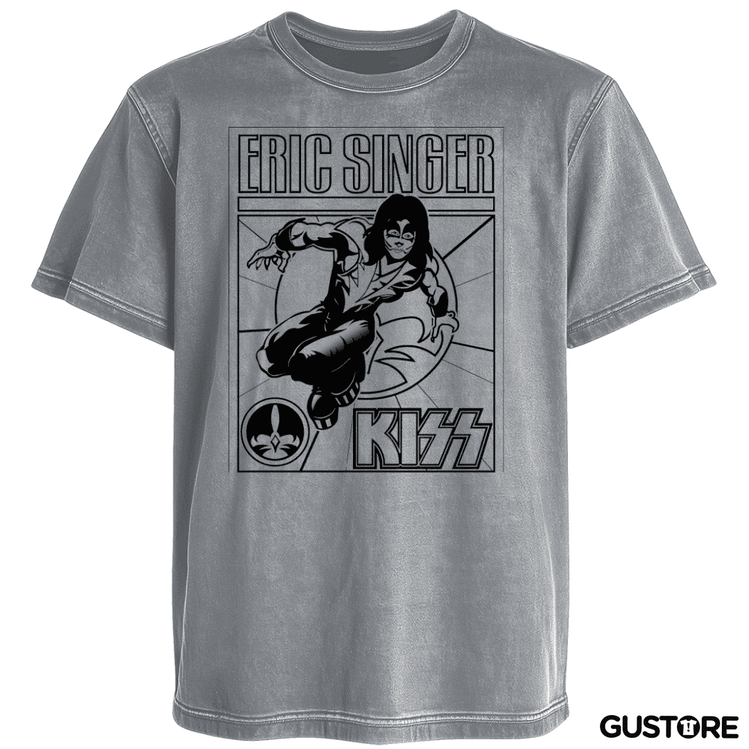 Polera desgastada Eric Singer