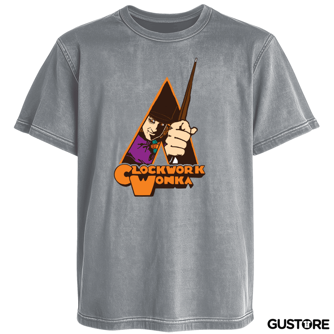 Polera desgastada A Clockwork Wonka