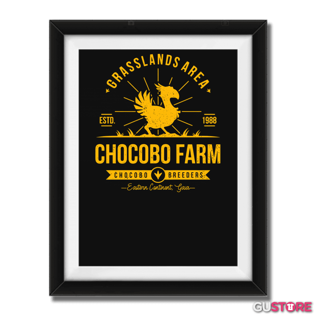Cuadro decorativo Chocobo Farm