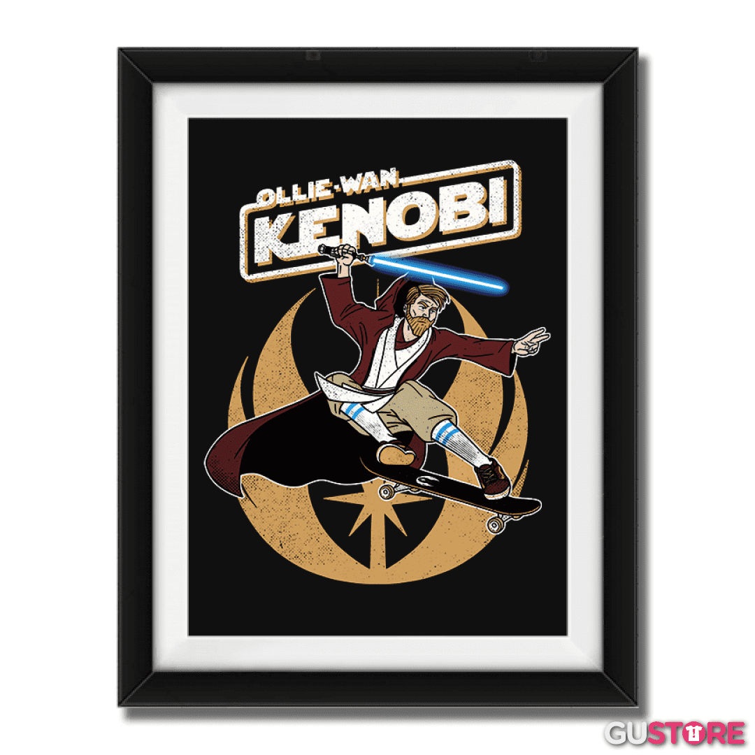 Cuadro decorativo Ollie wan kenobi
