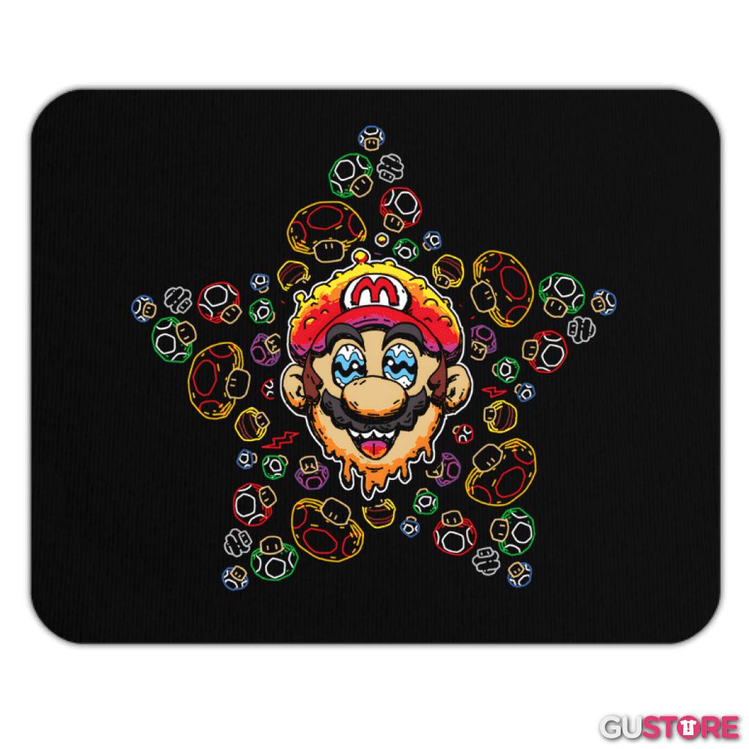 Mousepad Super bigote en Hongos