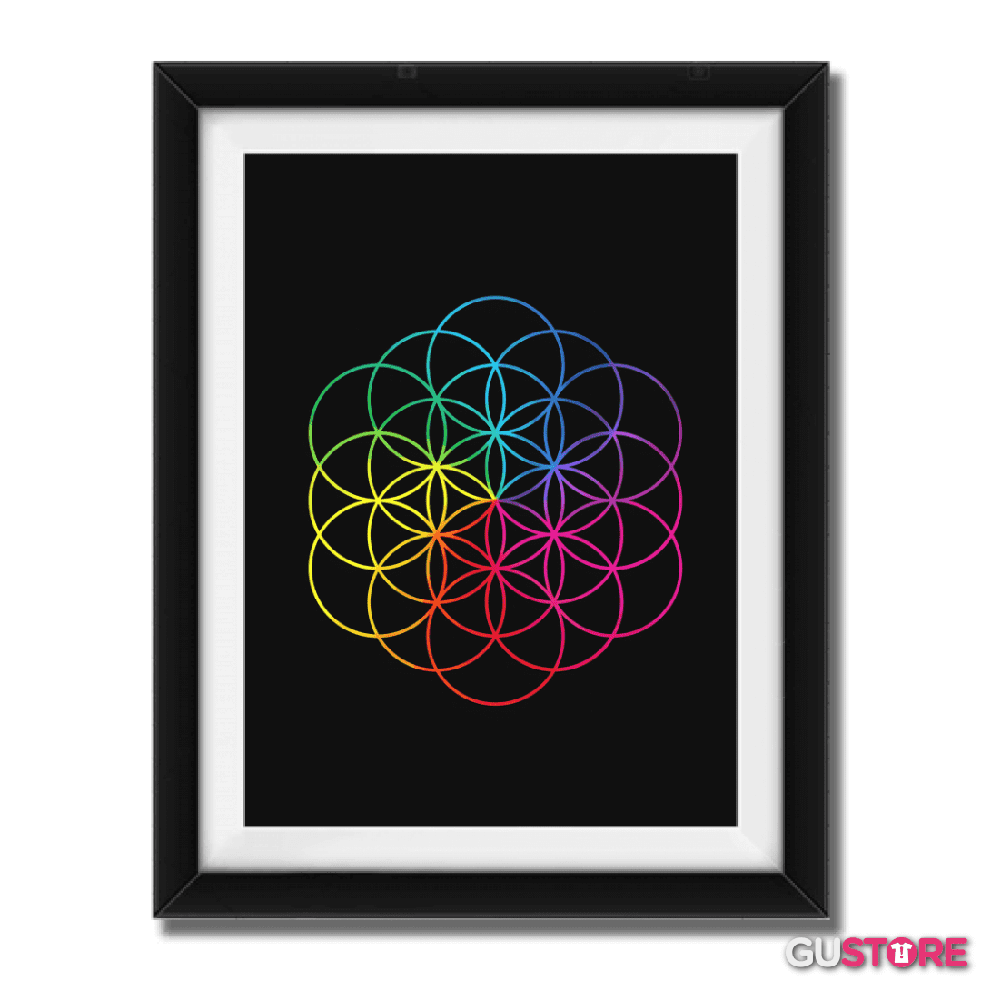 Cuadro decorativo Coldplay