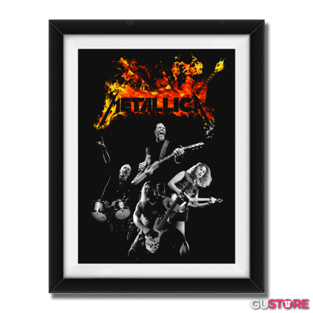 Cuadro decorativo Metallica Band