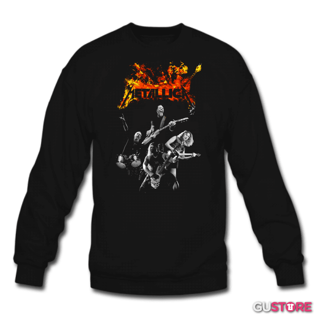 Poleron polo Metallica Band