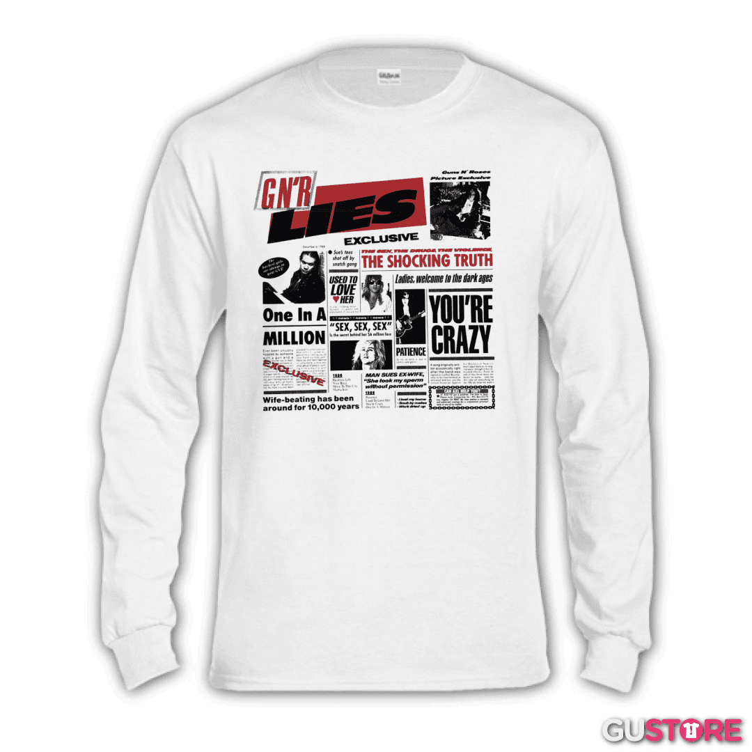 Polera manga larga Guns n Roses LIes 