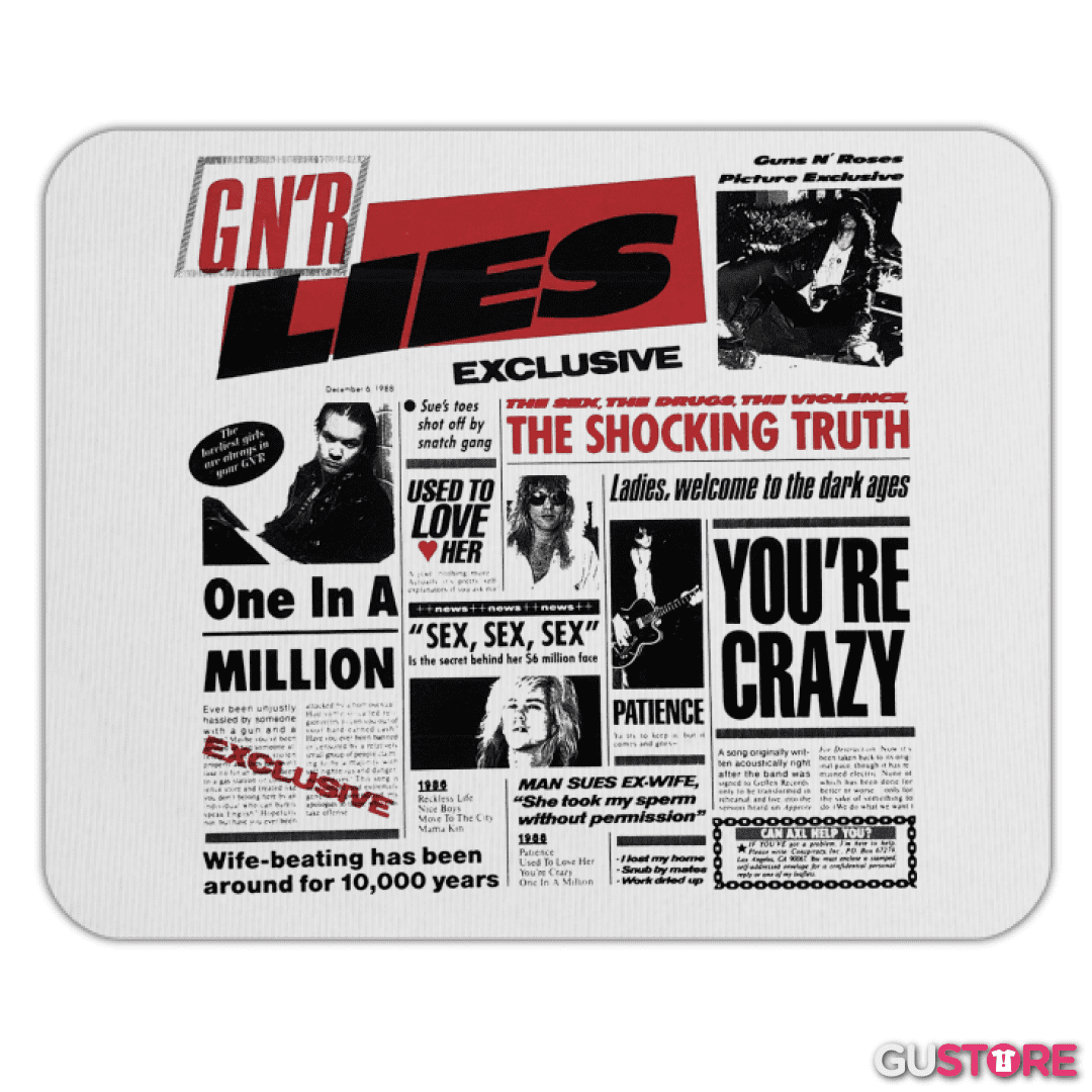 Mousepad Guns n Roses LIes 