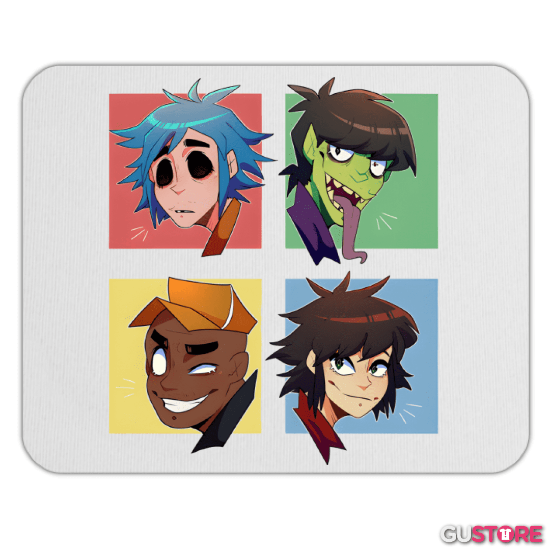 Mousepad Gorillaz anime