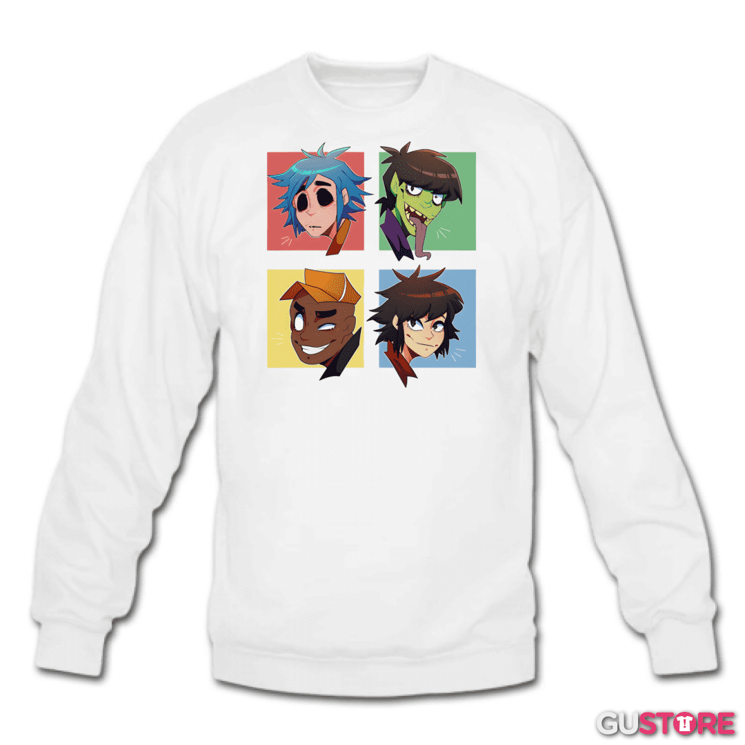 Poleron polo Gorillaz anime