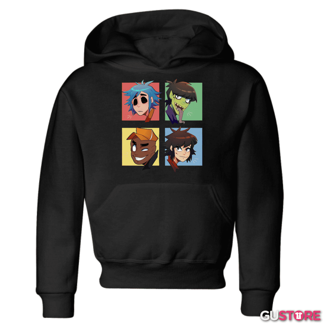Poleron de niño Gorillaz anime