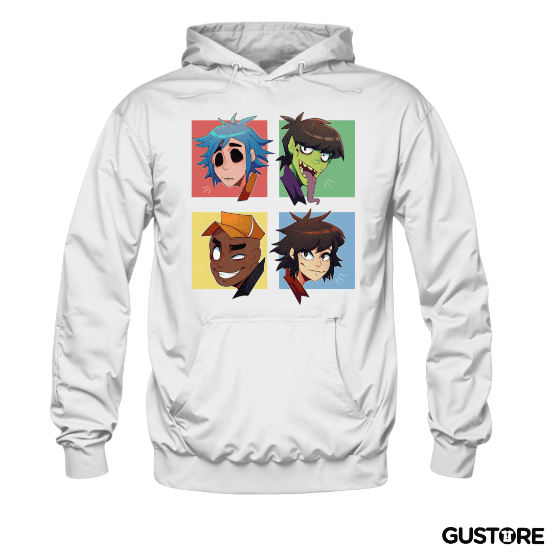 Polerón Canguro Gorillaz anime