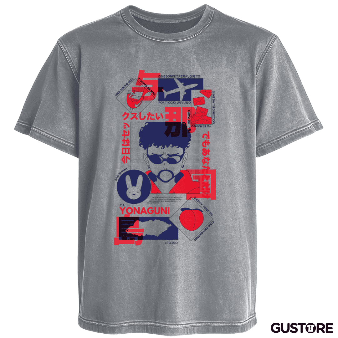 Polera desgastada Yonaguni 