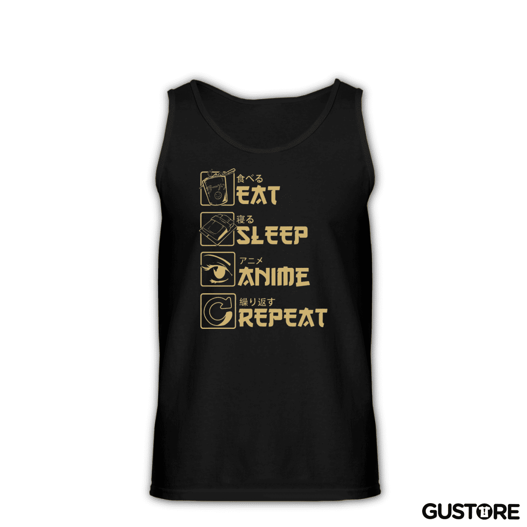 Sudadera Eat Sleep Anime Repeat