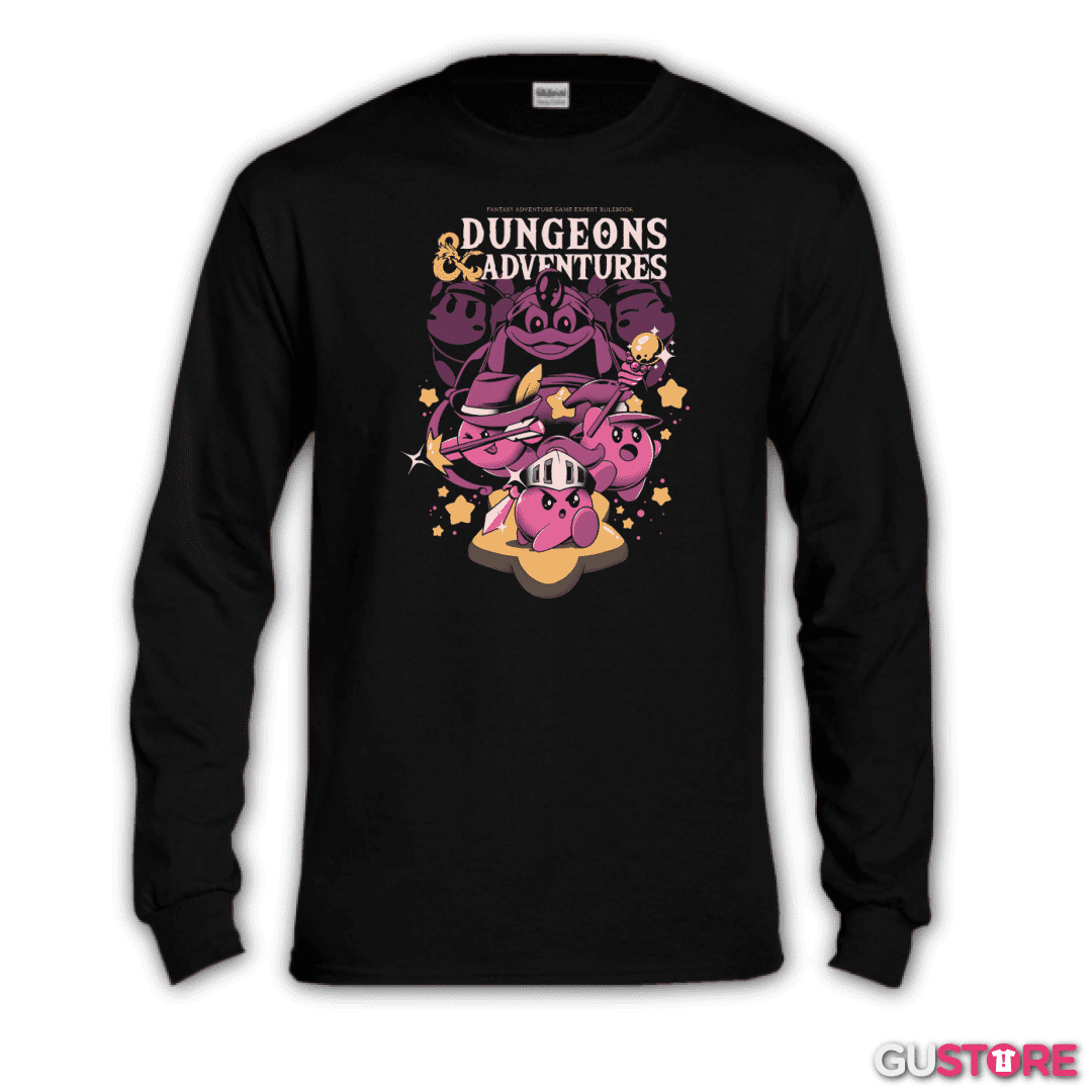 Polera manga larga Dungeons & Adventures