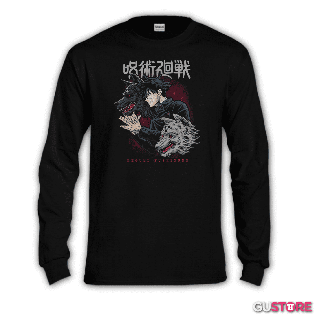 Polera manga larga Megumi Fushiguro 