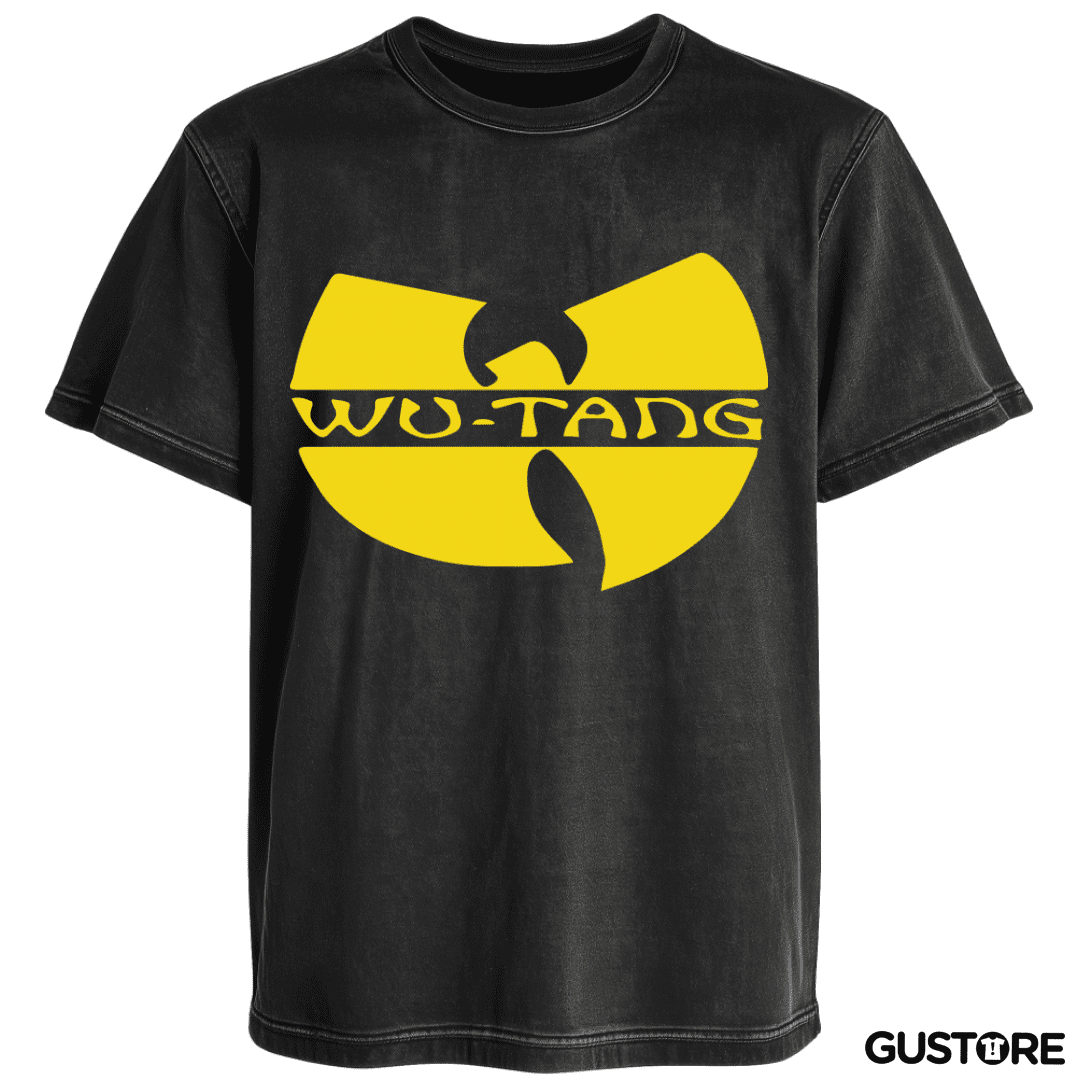 Polera desgastada Wutang