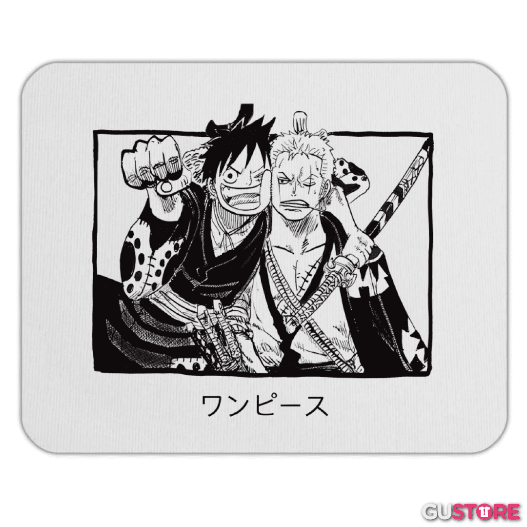 Mousepad Luffy x Zoro