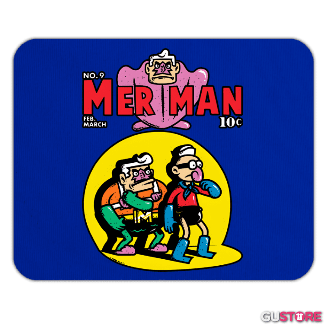 Mousepad Sirenoman y Chico Percebe