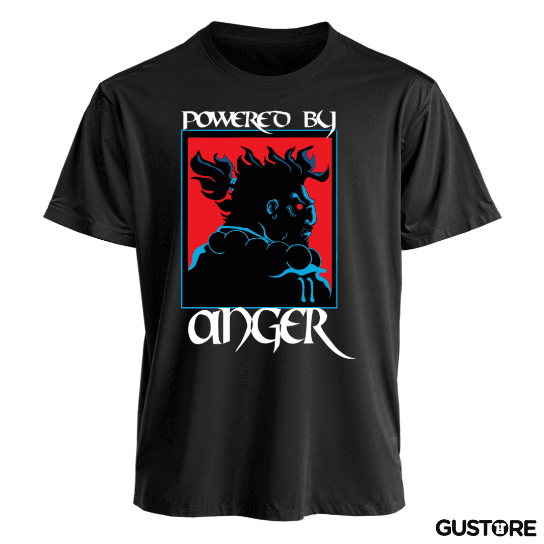 Polera Powered by anger