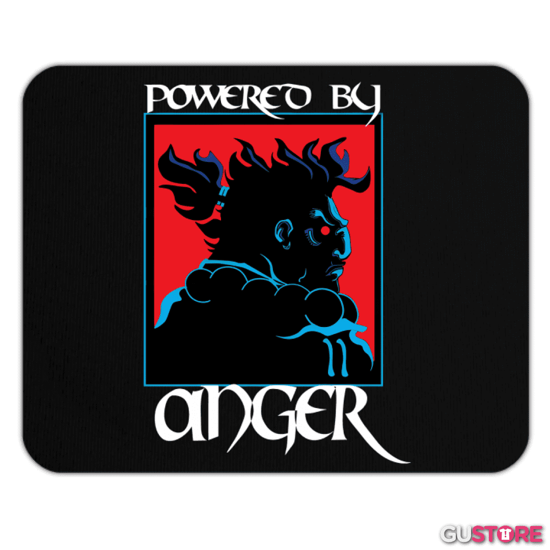 Mousepad Powered by anger