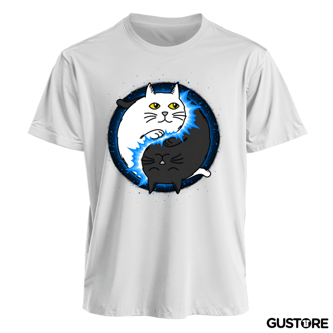 Polera Yin Yang cat