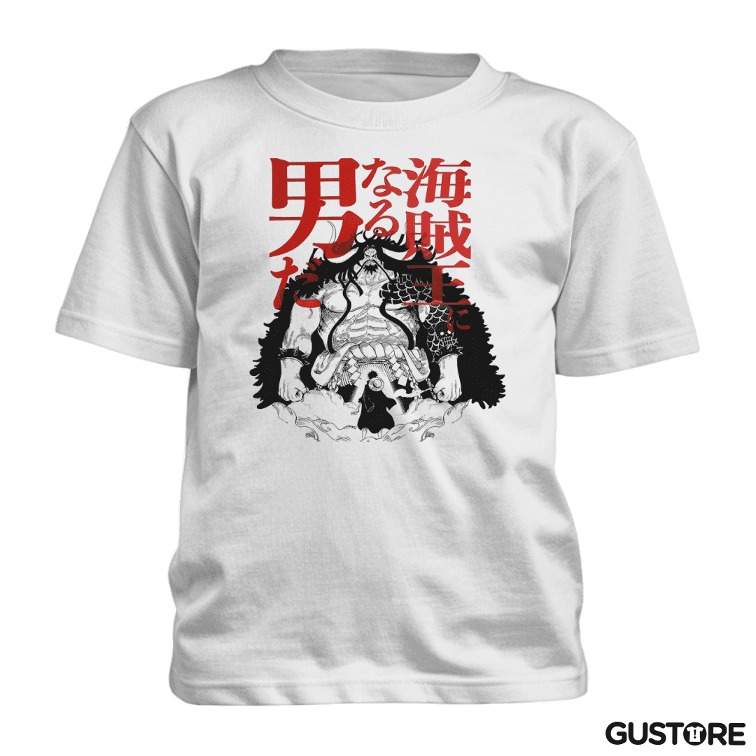 Polera de niño Kaido vs Luffy