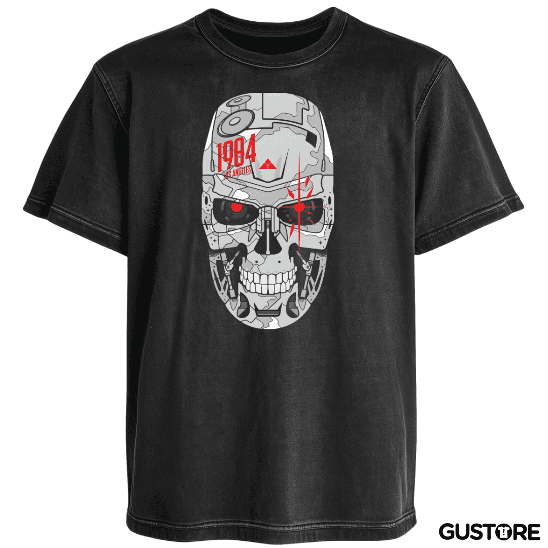 Polera desgastada Amenaza del 84