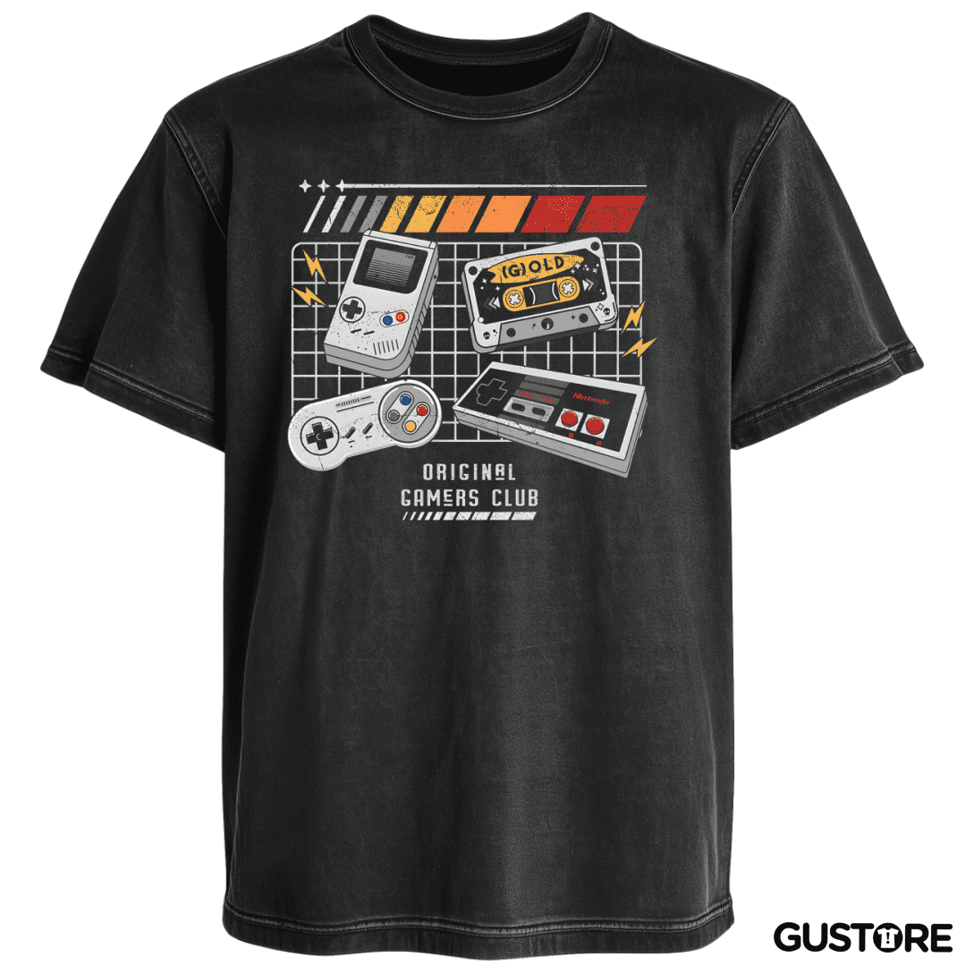 Polera desgastada Original Gamers Club