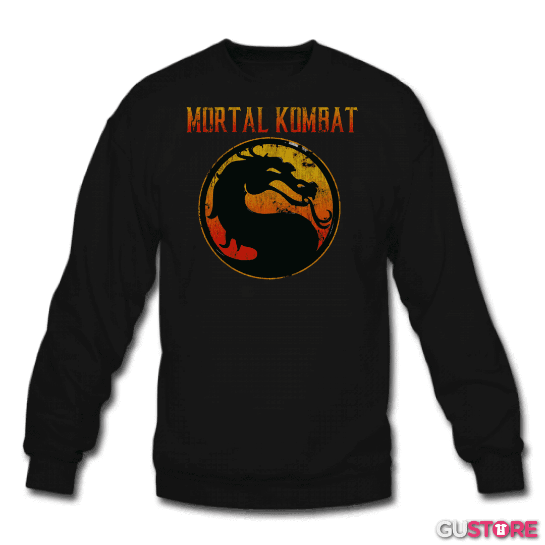 Poleron polo Mortal Kombat logo