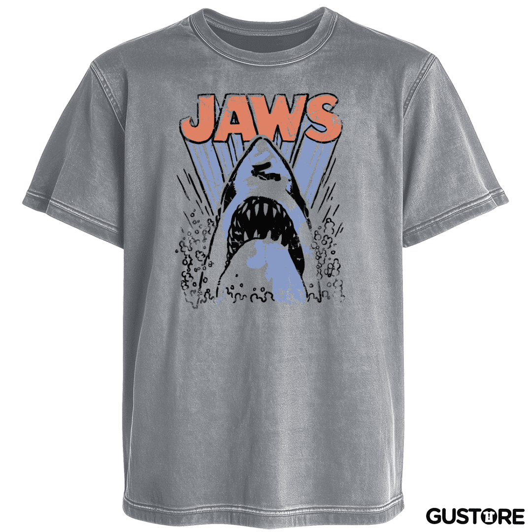 Polera desgastada Jaws