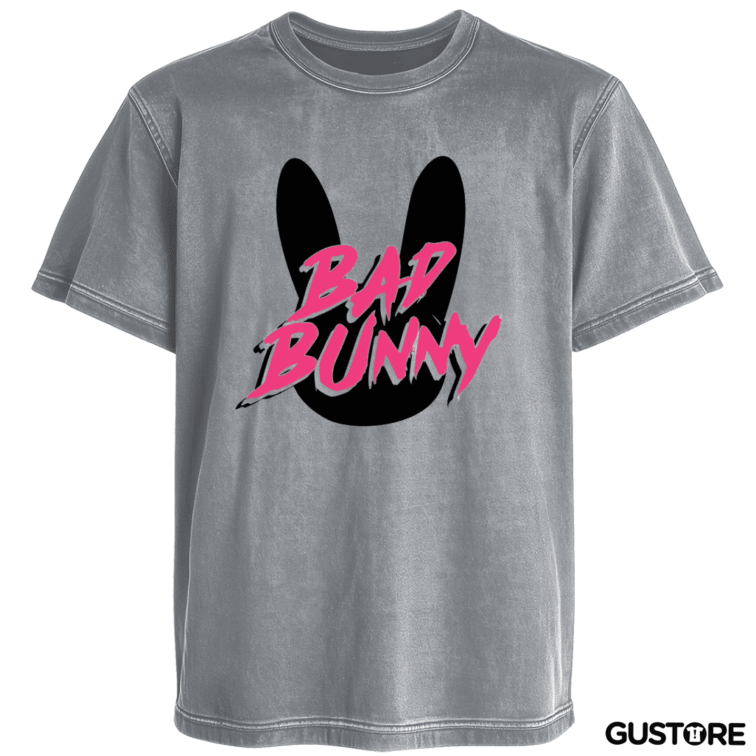 Polera desgastada Bad Bunny