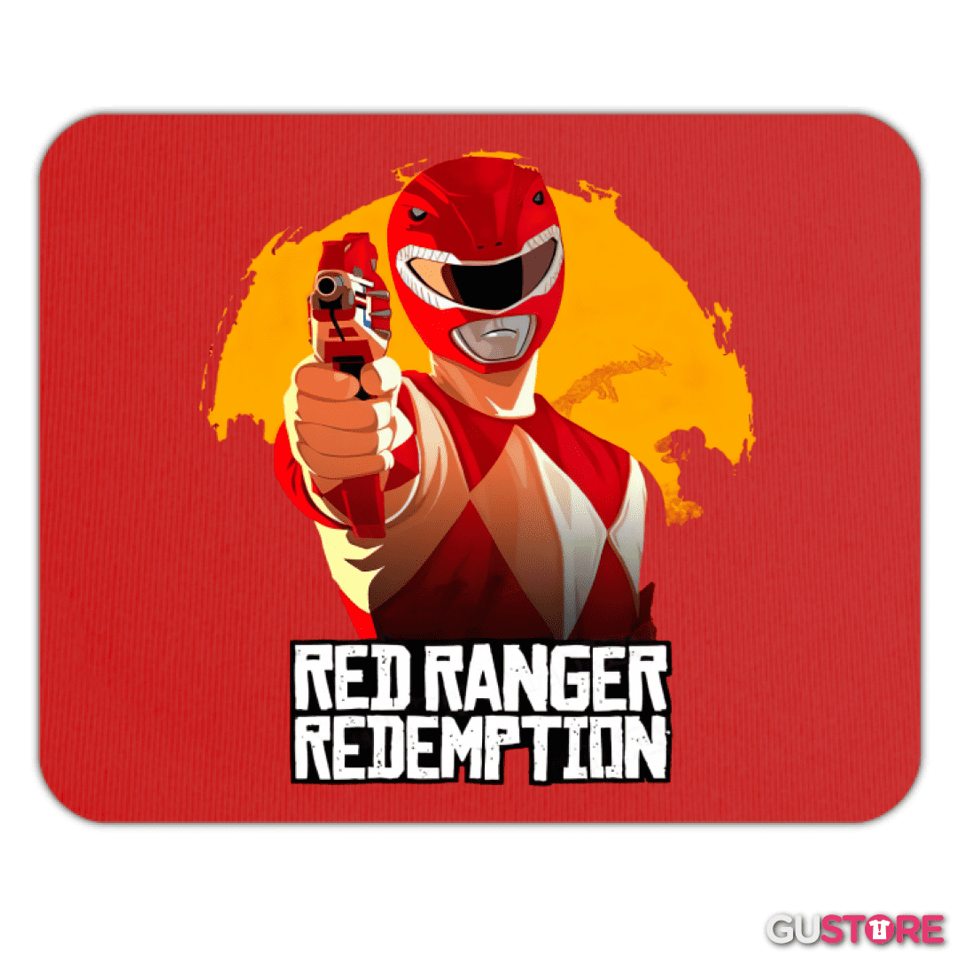 Mousepad Red ranger redemption