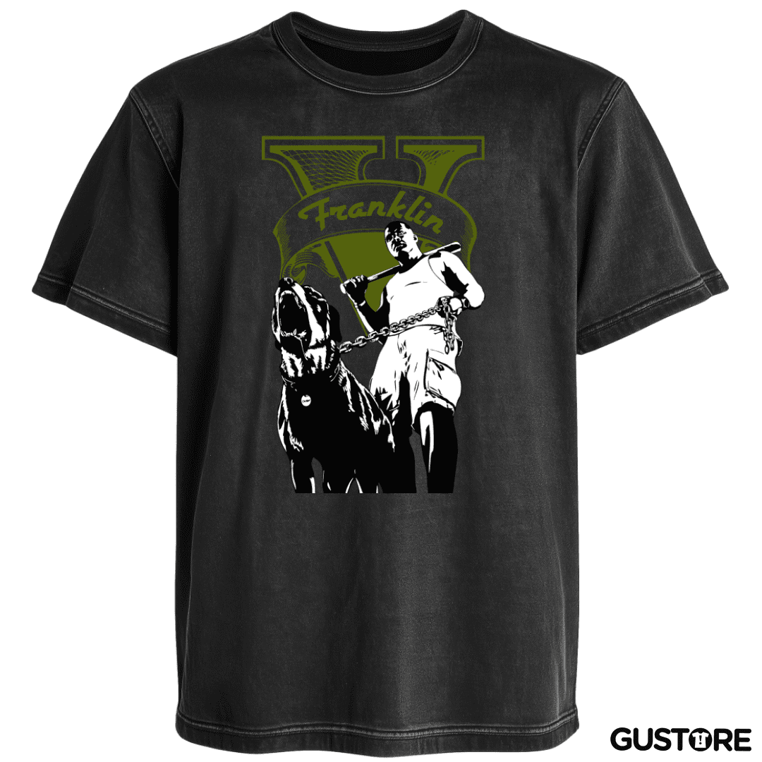 Polera desgastada Franklin