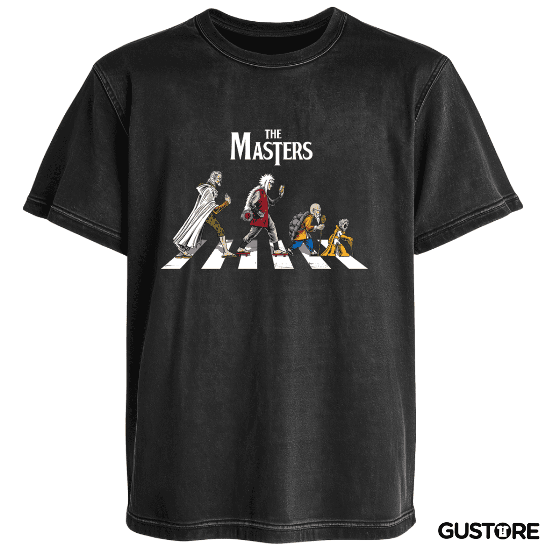 Polera desgastada The Masters Anime