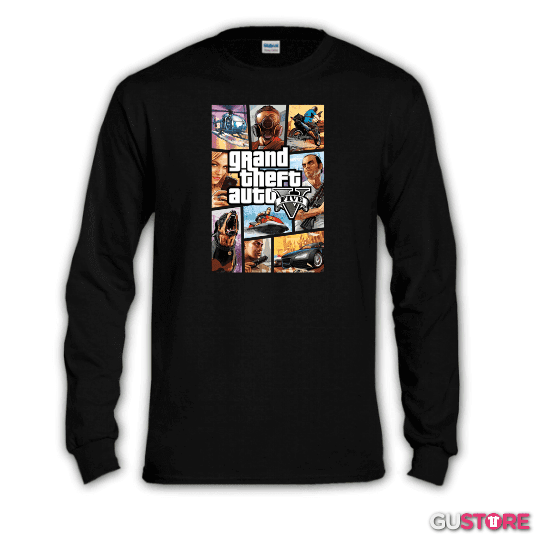 Polera manga larga GTA V