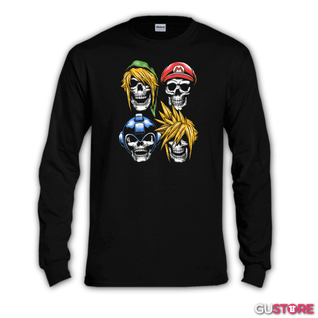 Polera manga larga Never Game Over 