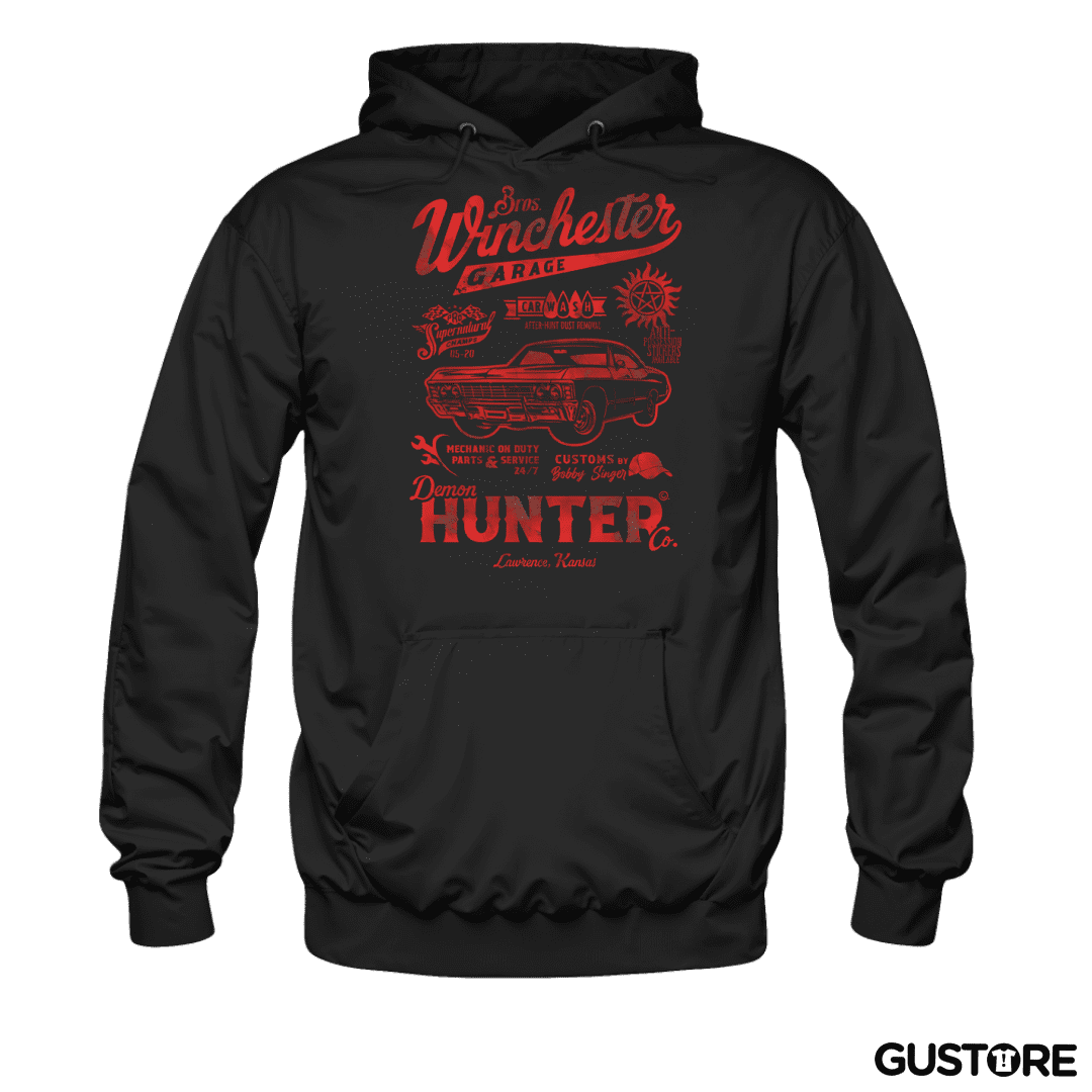 Polerón Canguro Demon Hunter Garage