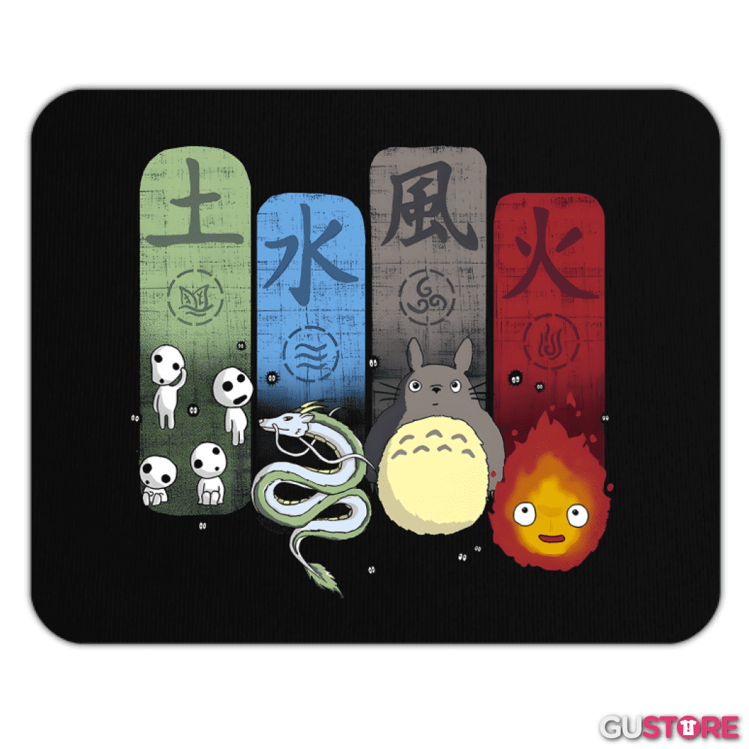 Mousepad Ghibli Elements