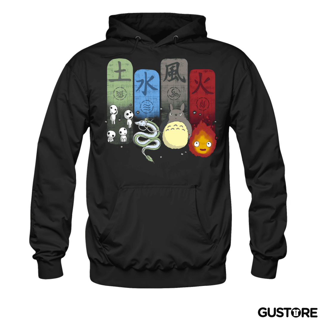 Polerón Canguro Ghibli Elements