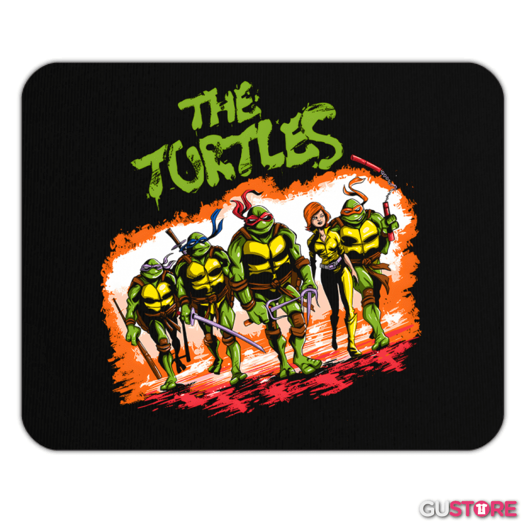 Mousepad The Turtles Warriors