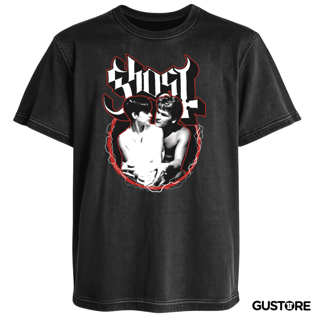 Polera desgastada Ghost Clásico