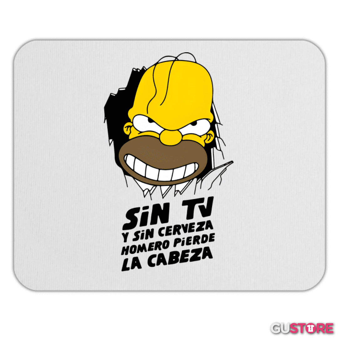 Mousepad Homero Pierde la Cabeza